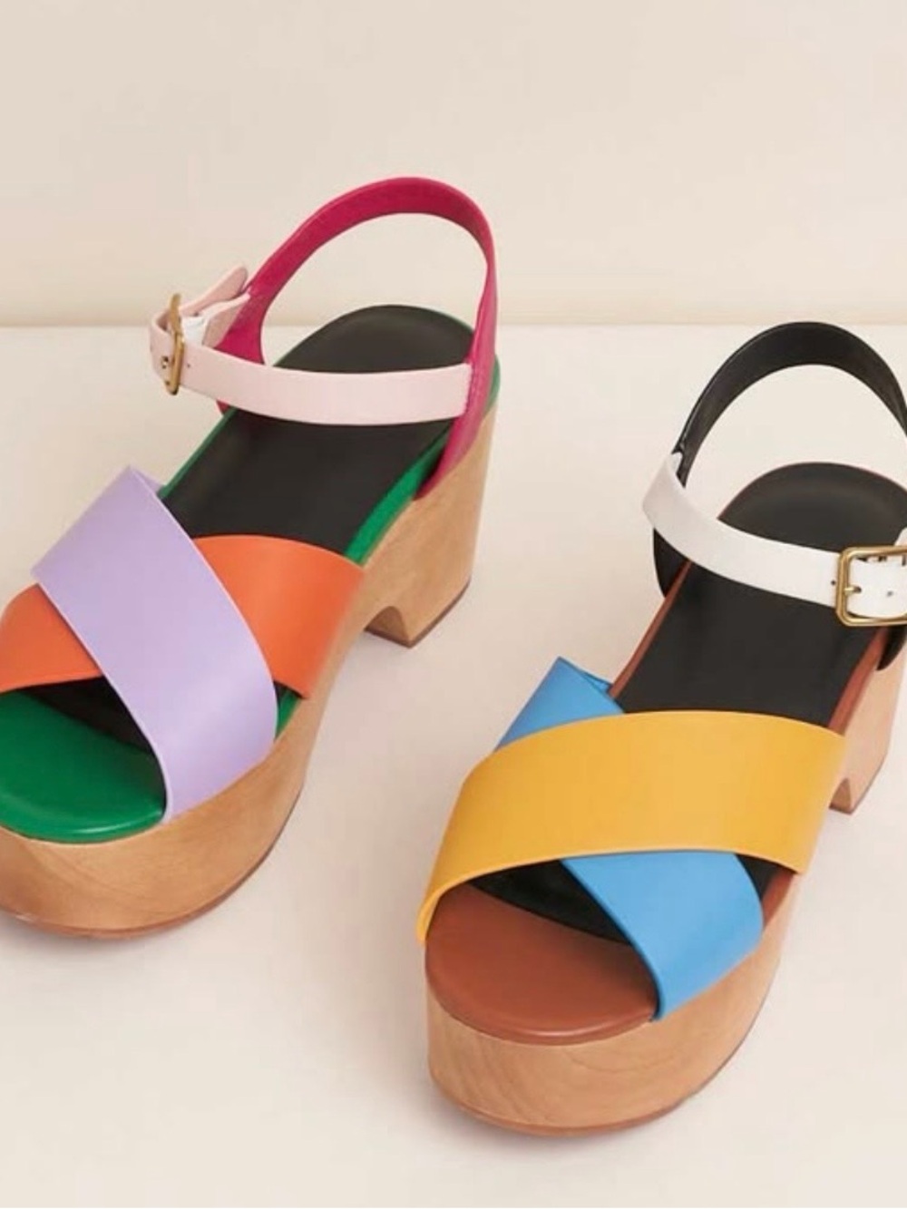 Charlotte stone Multicolor Platform Sandals
